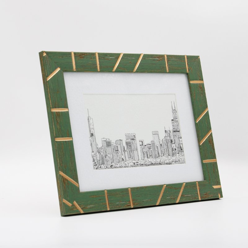 Custom Desk Graduation PS Photo Frame A4 A3 wall-mounted picture frame With Glass Plexiglass