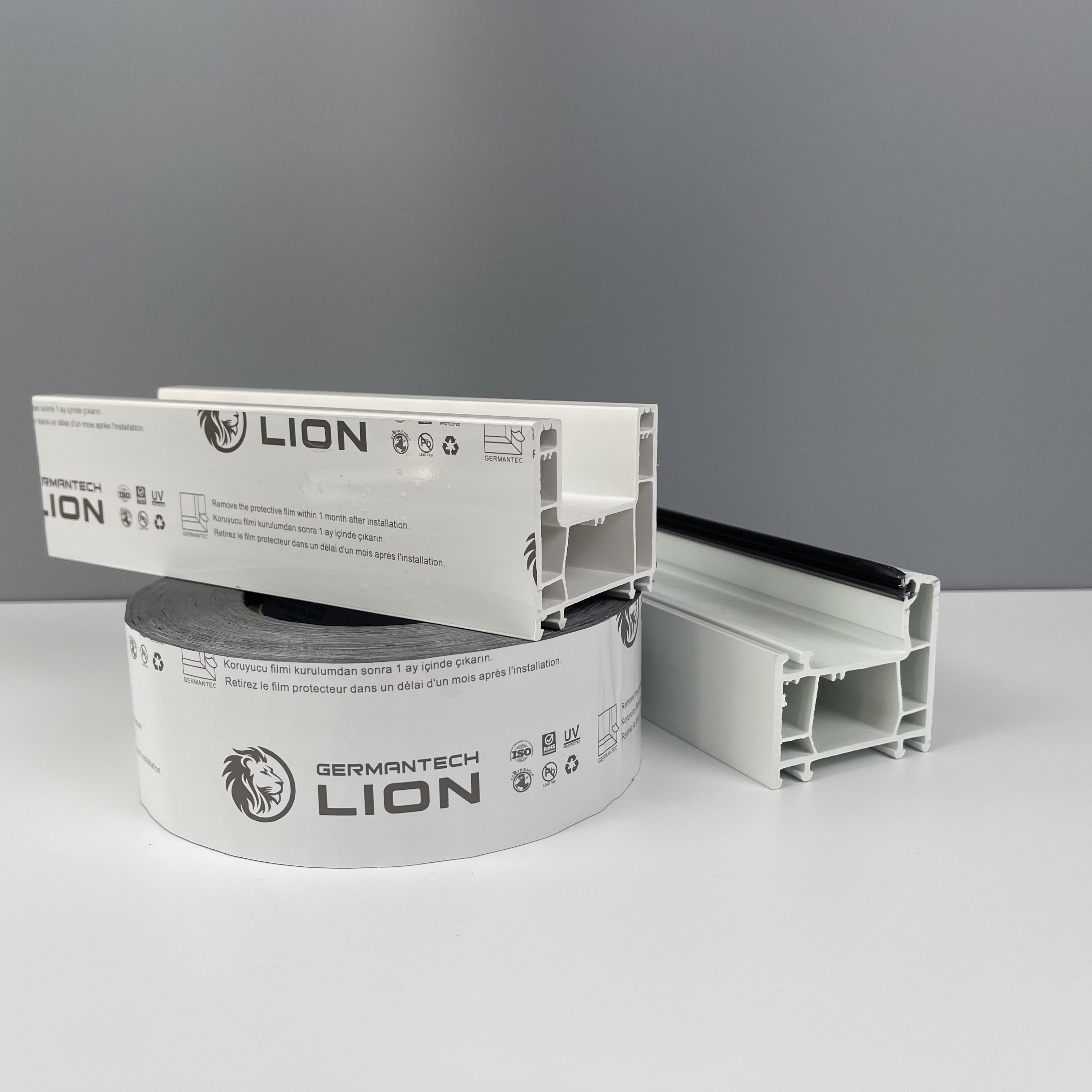 Manufactured Upvc Profile Laien Building Moulding Casement Plastic Profiles