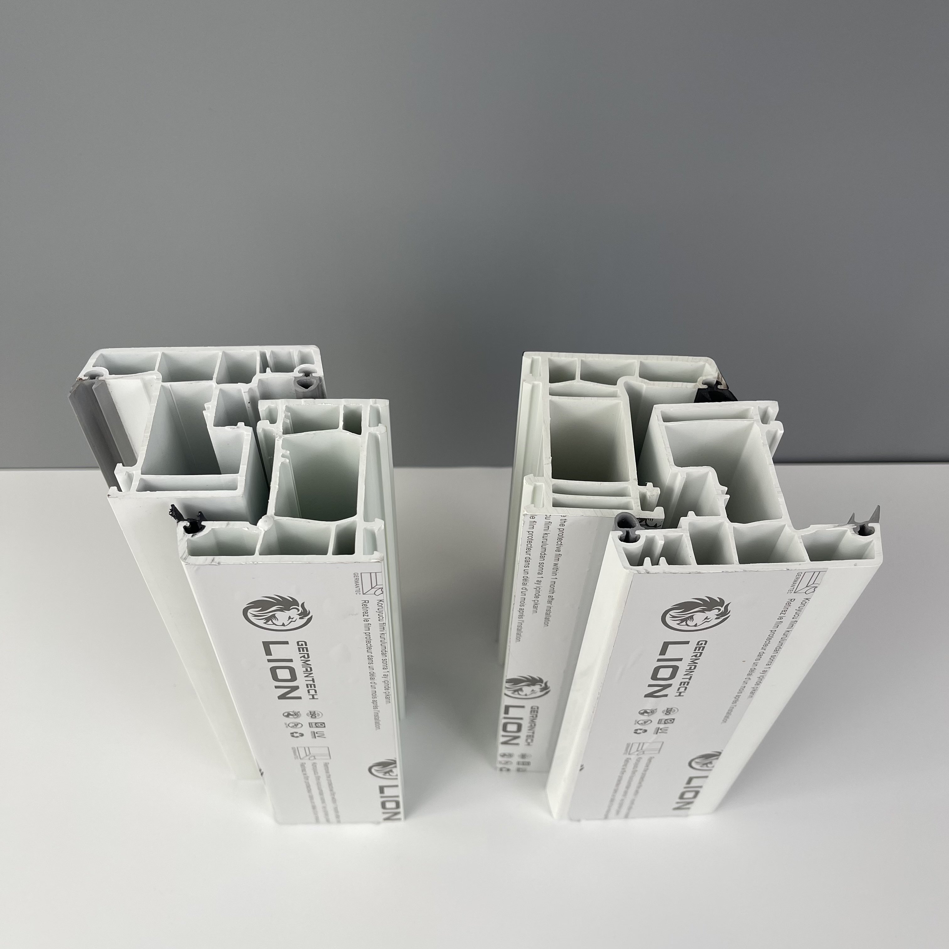 Manufactured Upvc Profile Laien Building Moulding Casement Plastic Profiles