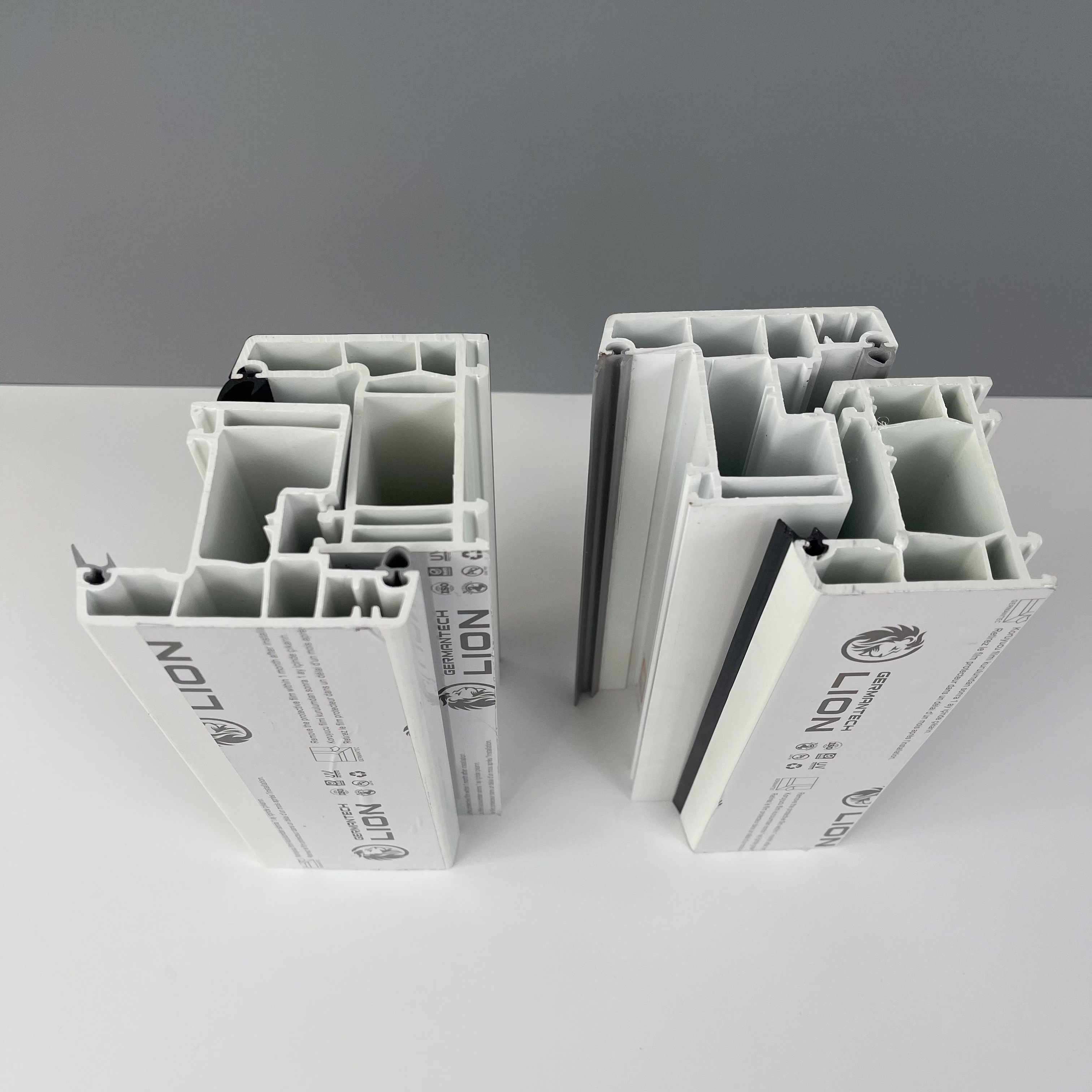 Manufactured Upvc Profile Laien Building Moulding Casement Plastic Profiles
