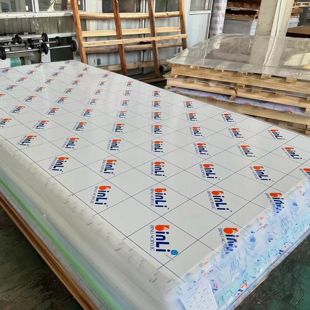 FULLUX Hot Sale 4mm 10mm 12mm Acrylic Glass Price Per Sheet White Translucent Cast Acrylic Sheets Factory