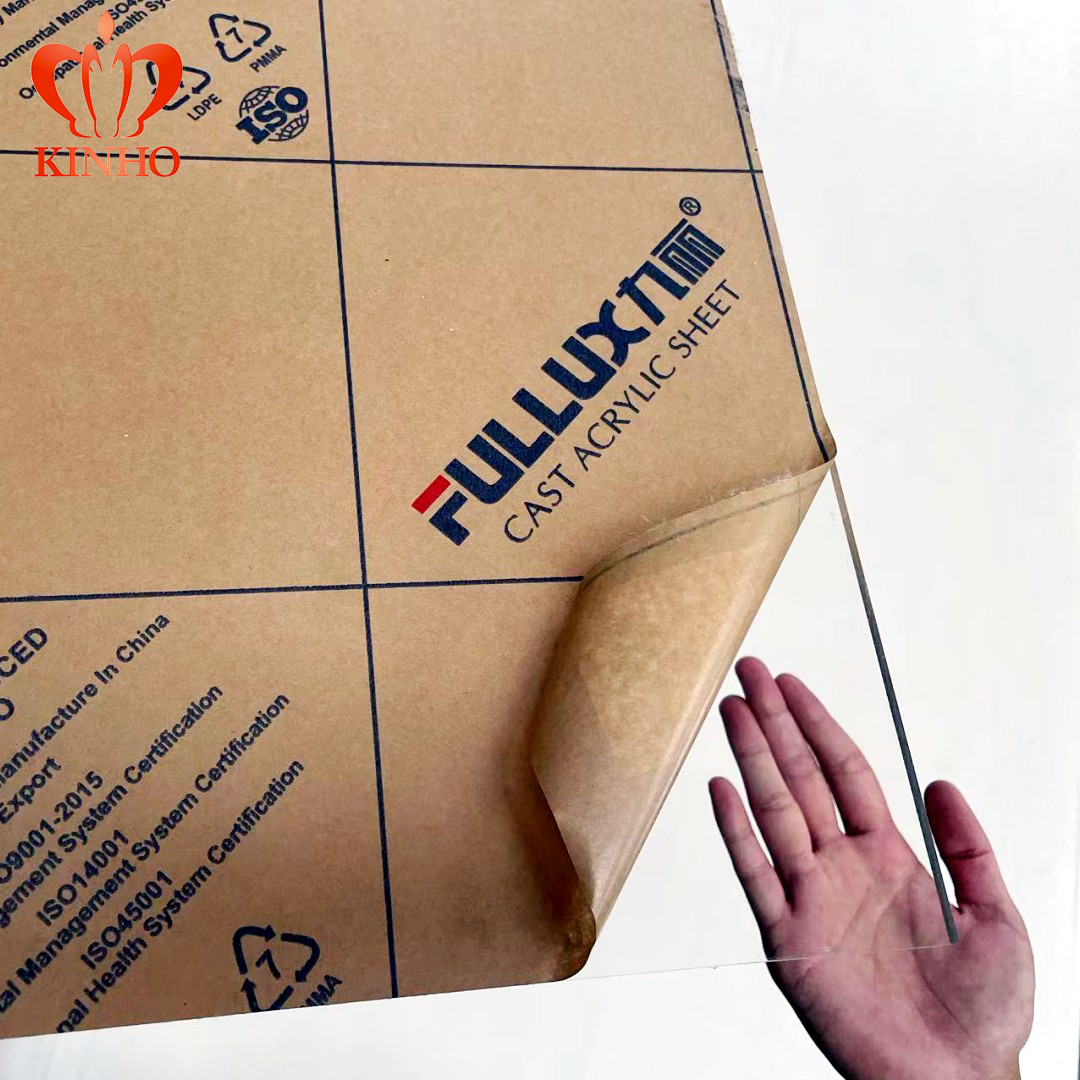 FULLUX Hot Sale 4mm 10mm 12mm Acrylic Glass Price Per Sheet White Translucent Cast Acrylic Sheets Factory