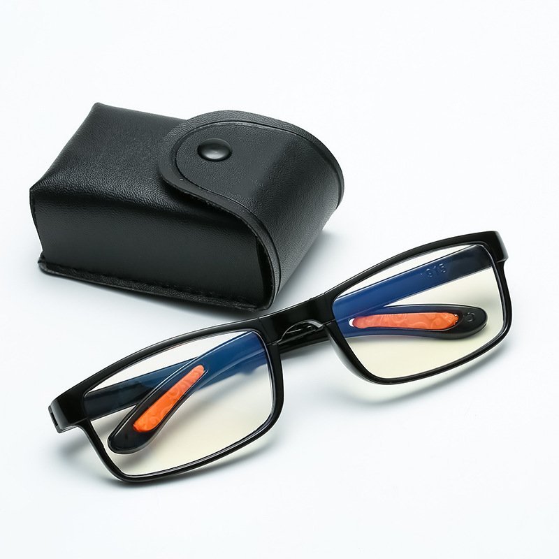Optical Anti Blue Light Filter Computer Mobile Portable Eyeglasses Frames Mini Folding Foldable Reading Glasses
