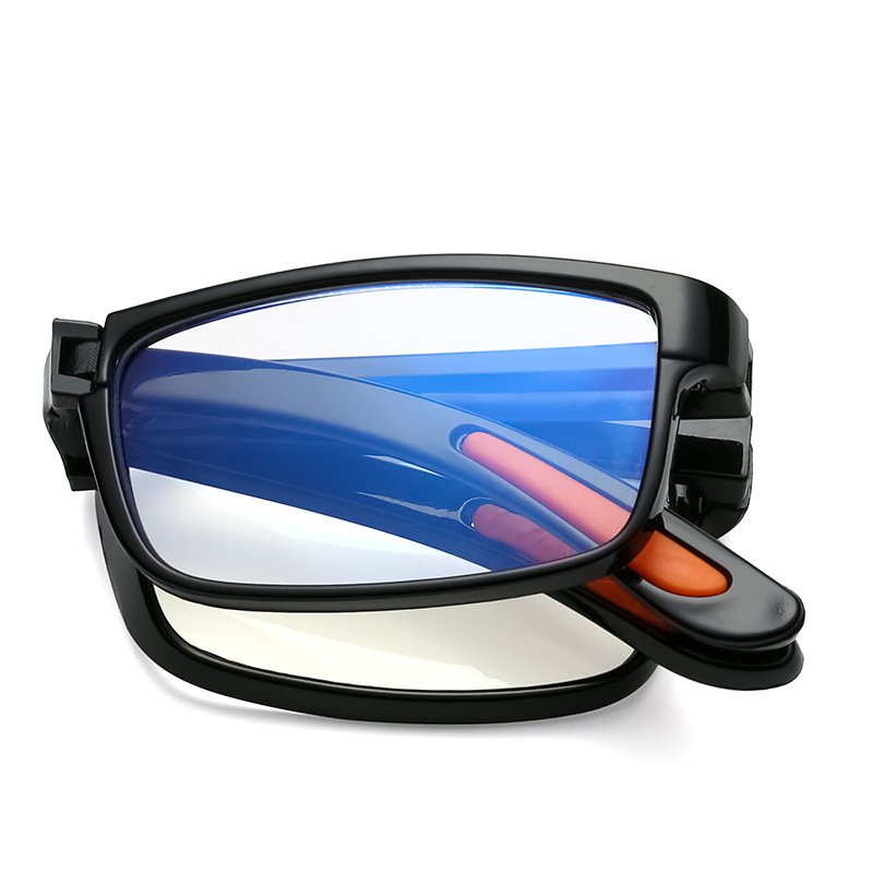 Optical Anti Blue Light Filter Computer Mobile Portable Eyeglasses Frames Mini Folding Foldable Reading Glasses