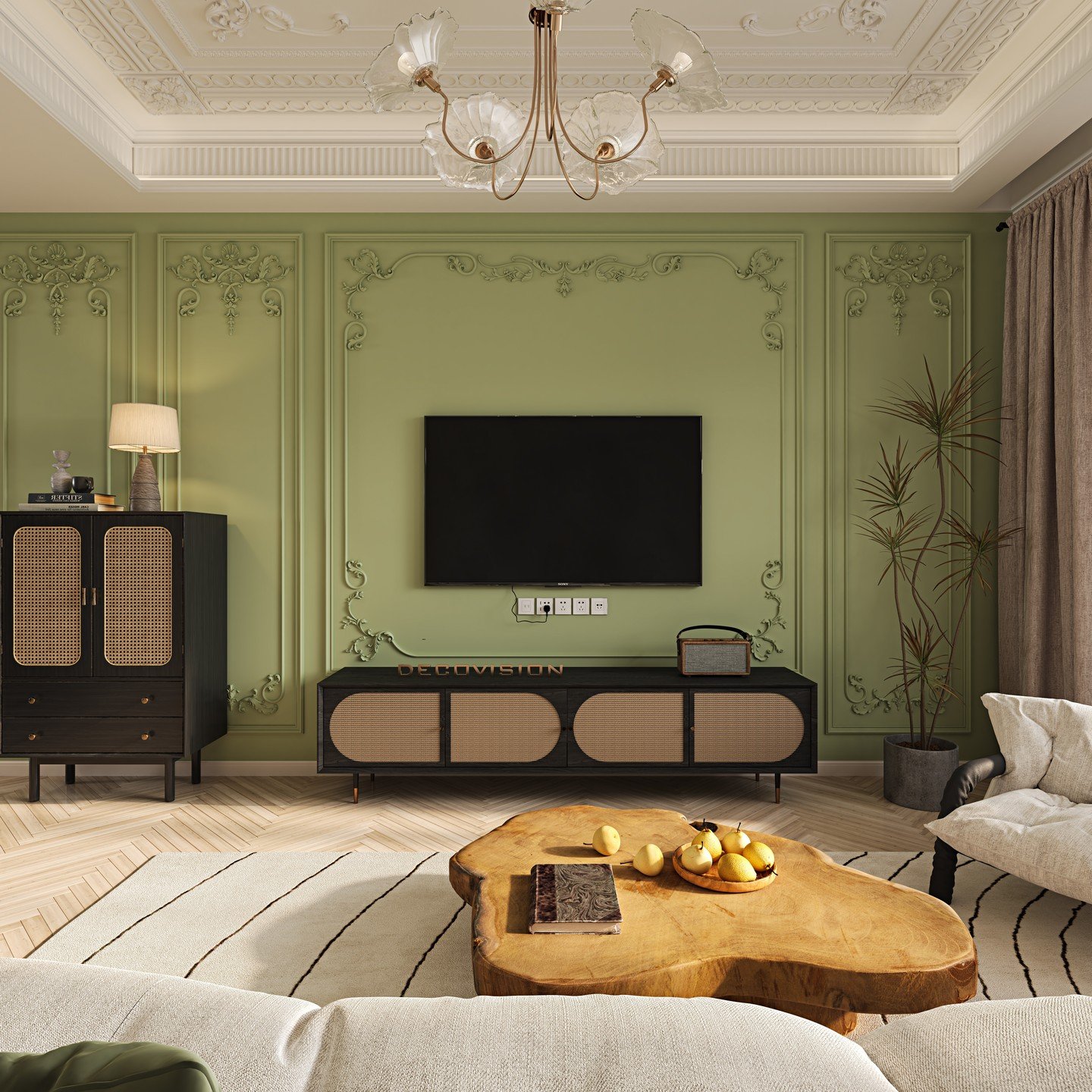 PU wall frame moulding