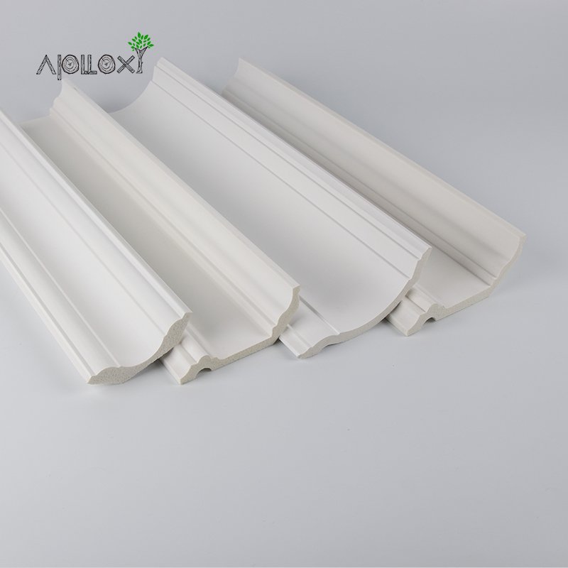 Apolloxy Decor Custom Two tone Walls With Chair Rail Timber Cornice Mouldings Mirror Frame Moulding Cornice Moulding