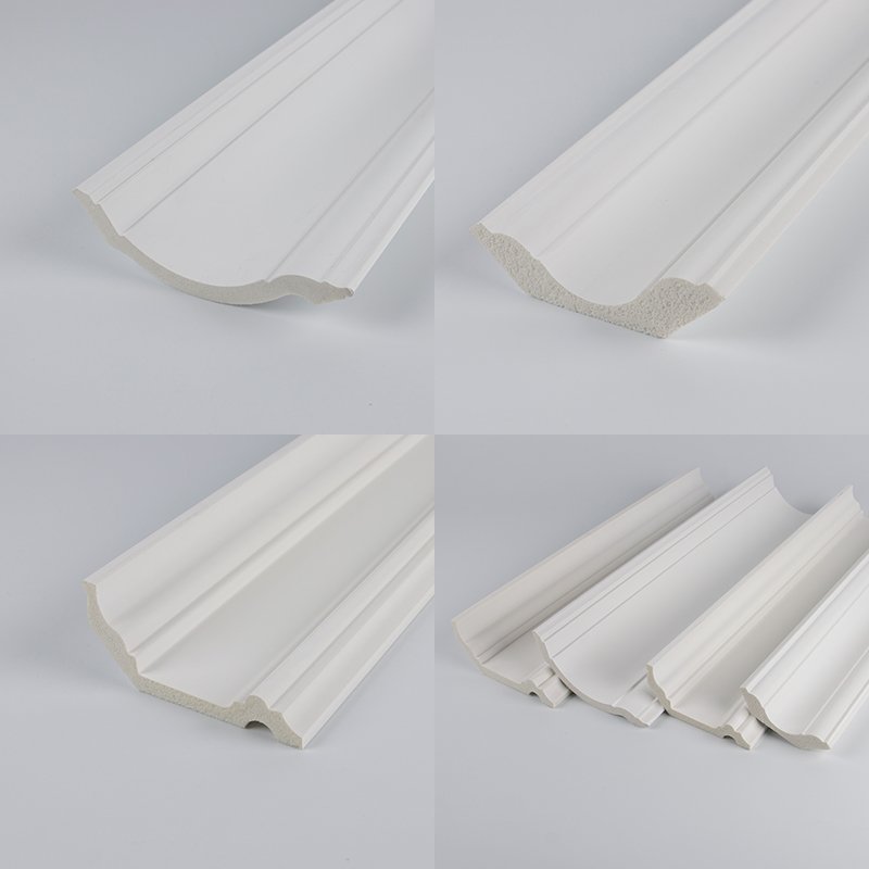 Apolloxy Decor Custom Two tone Walls With Chair Rail Timber Cornice Mouldings Mirror Frame Moulding Cornice Moulding