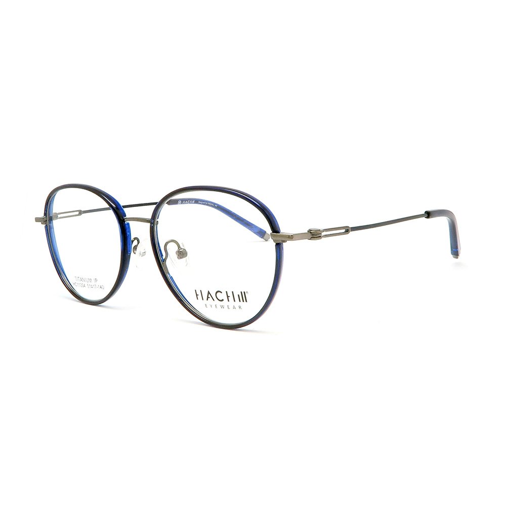 2024 Fashion eyeglasses transparent high quality titanium spectacle frame for women