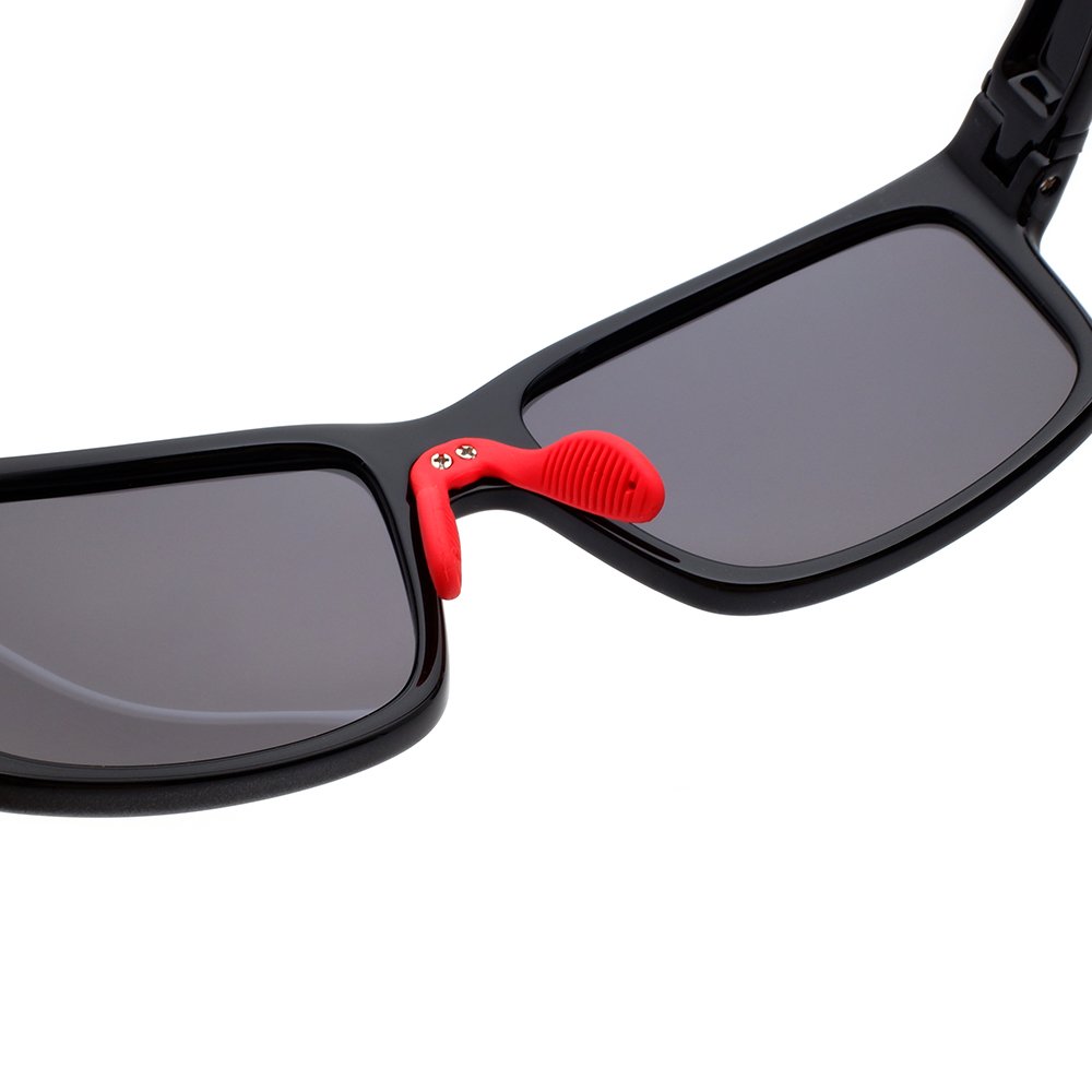 Custom uv400 protection polarized gray lenses outdoor eyewear sport eyeglasses frames for men