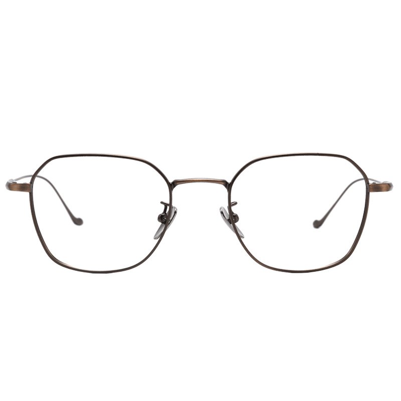 Glazzy Titanium Ultralight Vintage Retro Frame Myopic Prescription Eye Glass Frames Eyewear Glasses Eyeglasses