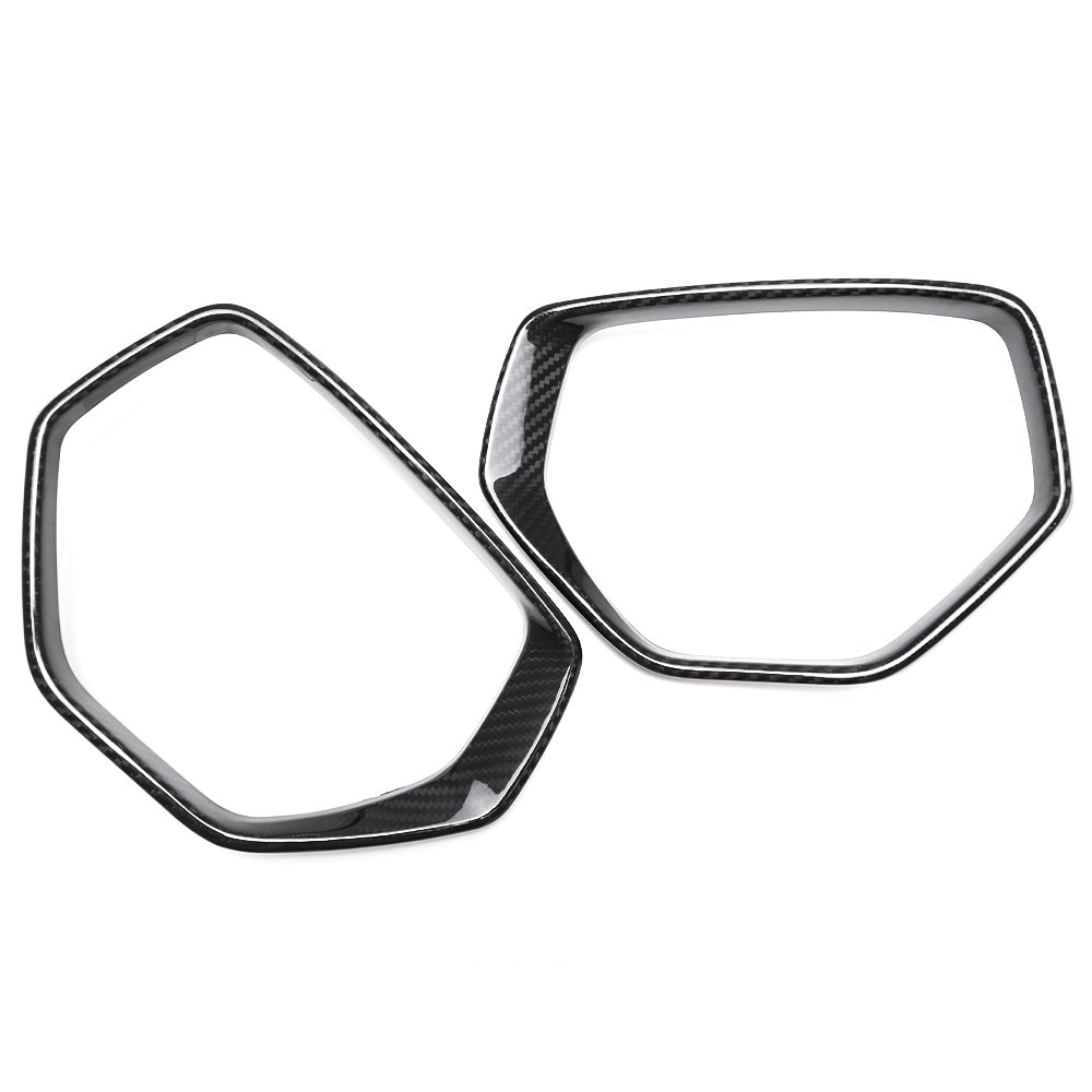 For Corvette C8 Stingray Z06 Z07 Z51 20+ Carbon Fiber Side View Mirror Cover Dustproof Mirror Frame Carbon Fiber Accessories