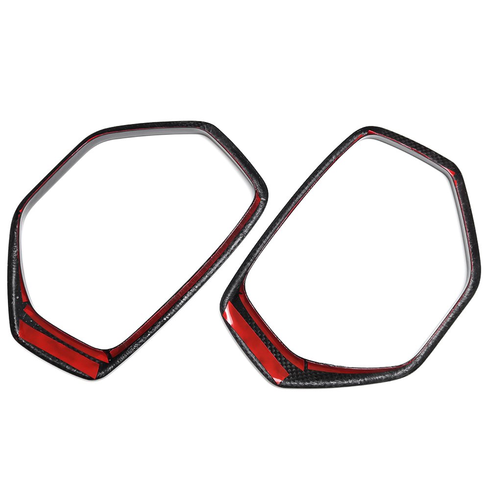 For Corvette C8 Stingray Z06 Z07 Z51 20+ Carbon Fiber Side View Mirror Cover Dustproof Mirror Frame Carbon Fiber Accessories