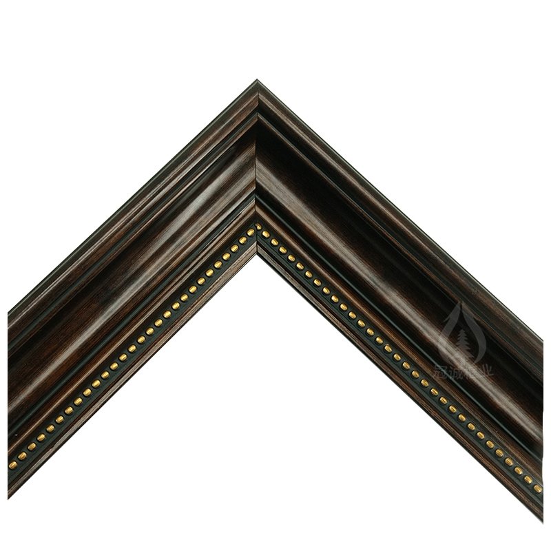 Guancheng European Gold Black Plastic Ps Picture Frame Set Wall Hanging Photo Stick Set Material