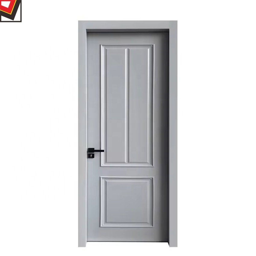 Bedroom door internal wpc pvc doors flush wpc frame moulds carved design wooden arch interior door