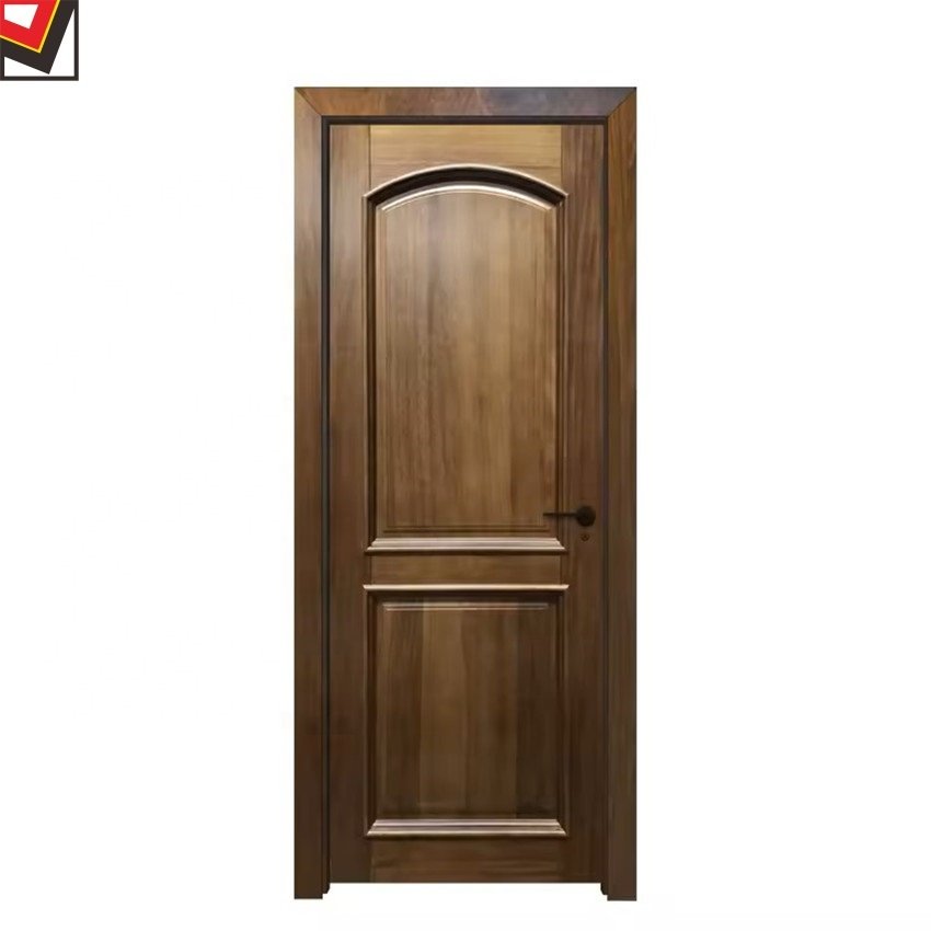 Bedroom door internal wpc pvc doors flush wpc frame moulds carved design wooden arch interior door