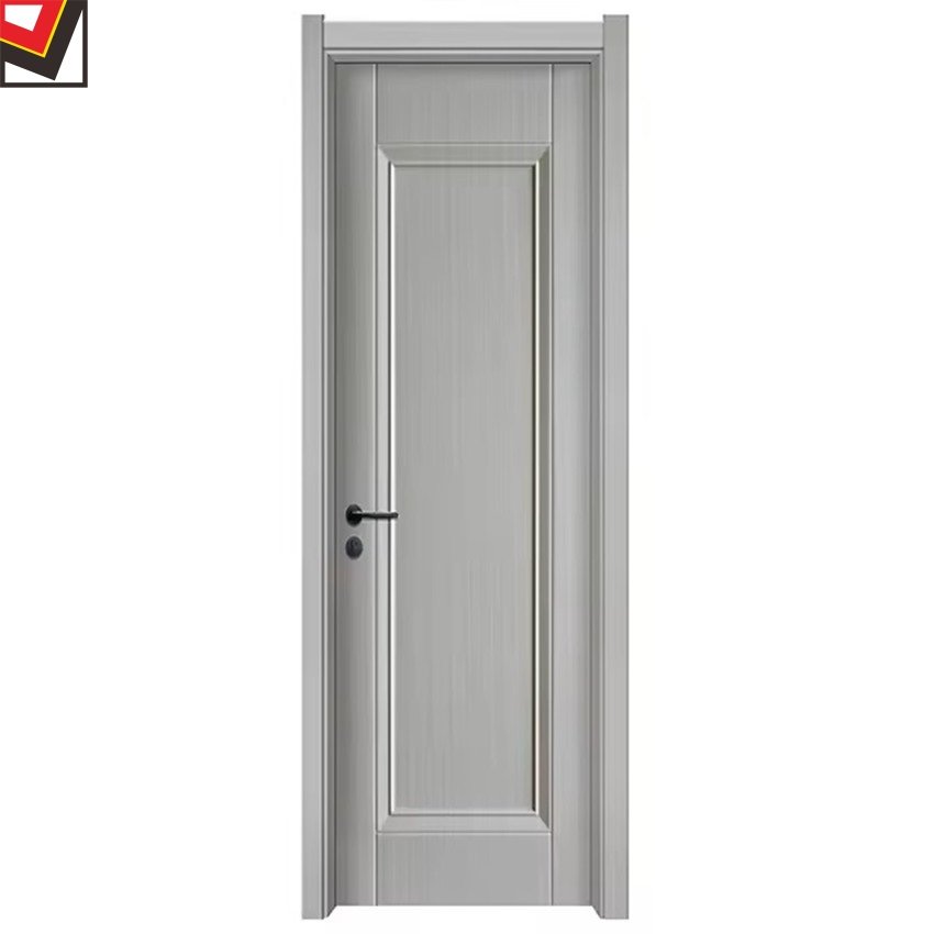 Bedroom door internal wpc pvc doors flush wpc frame moulds carved design wooden arch interior door
