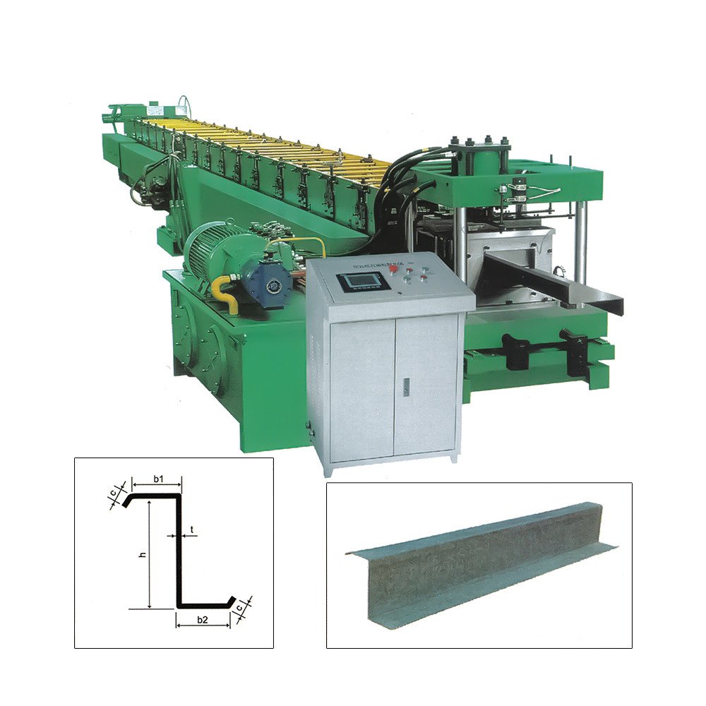 Automatic C Purlin Construction Machine Steel Frame & Purlin Machine with New Motor PLC Bearing Gear Engine Manufacturing Plant