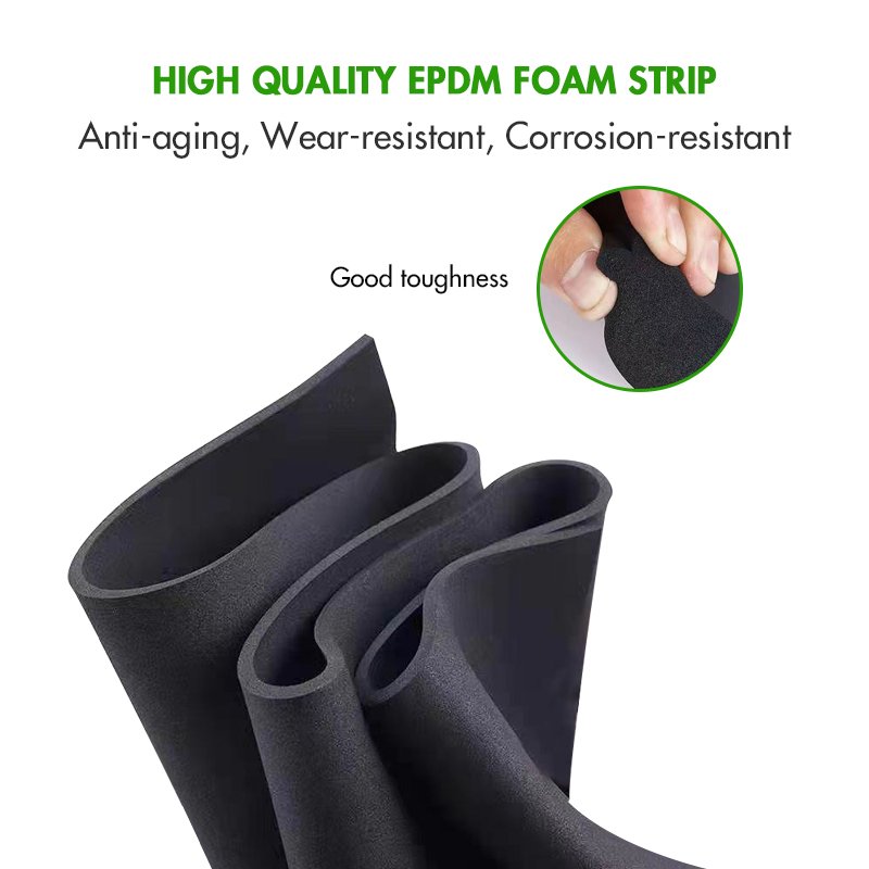 Air-defense door frame seal strip civil air-defense engineering airtight blast watertight door rubber foam sponge strip