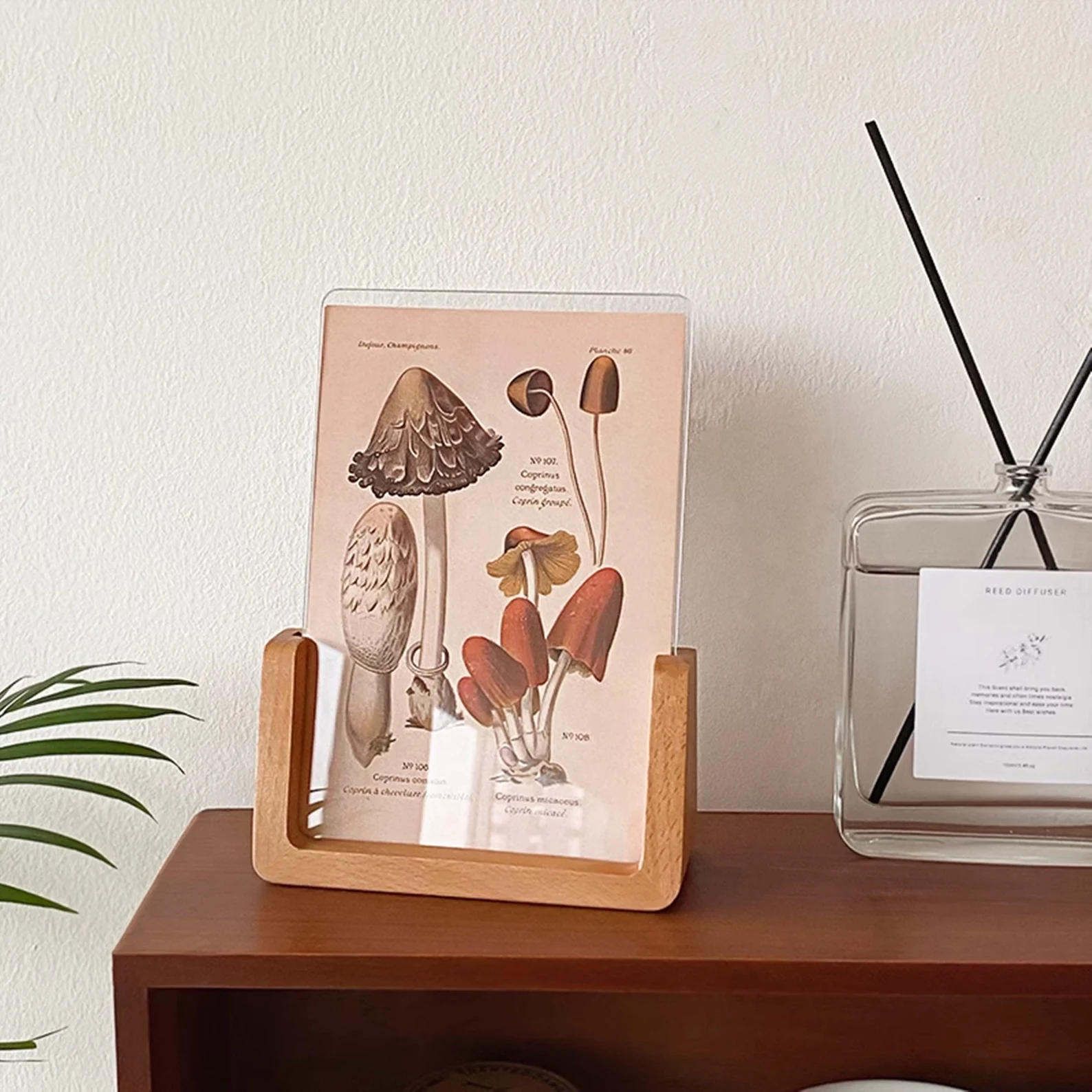 rustic wholesale solid wood u shape family arts photo glass wooden picture frames moulding
