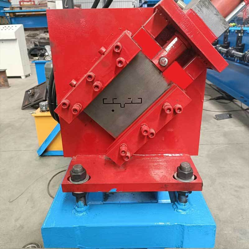 C-Shaped Steel Equipment Cold Bending Roll Forming Machine with Engine and Bearing Z-Shaped Steel Machine