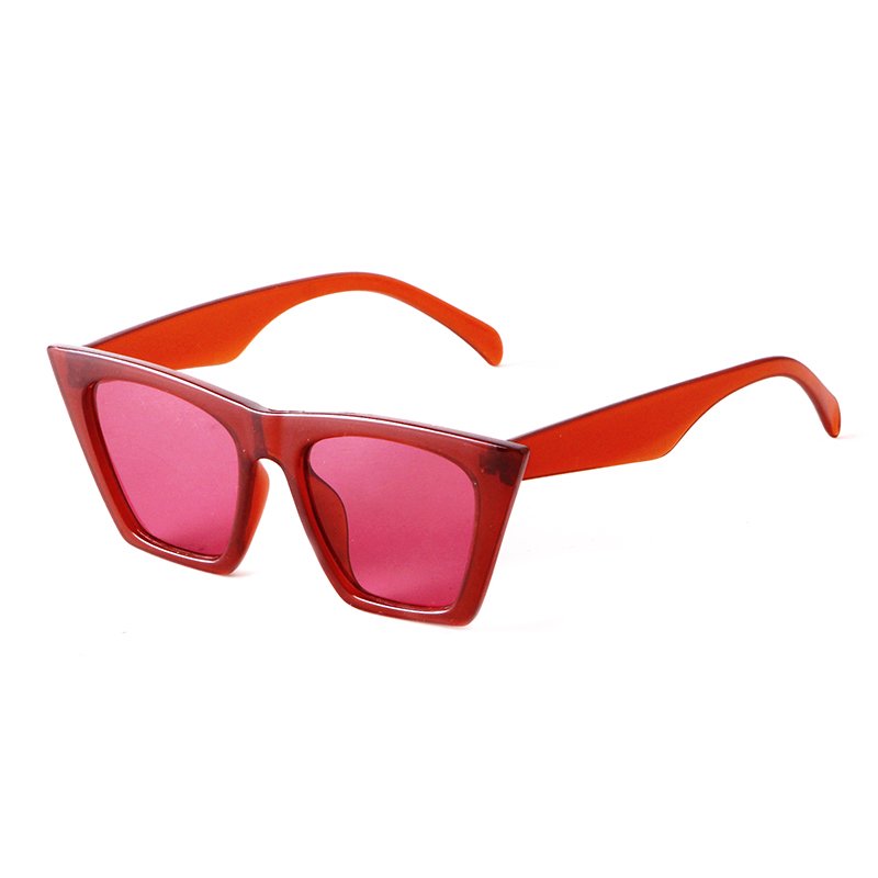 Square frame Leopard print fashionable Sunglasses men Personality street Photography small Cat Eye Women Sunglasses