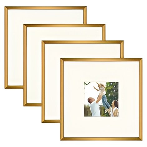 Low Prices Modern Handcrafted Metal Photo Frame For Office & Home Living Room Metal Wall & Table Picture Frame
