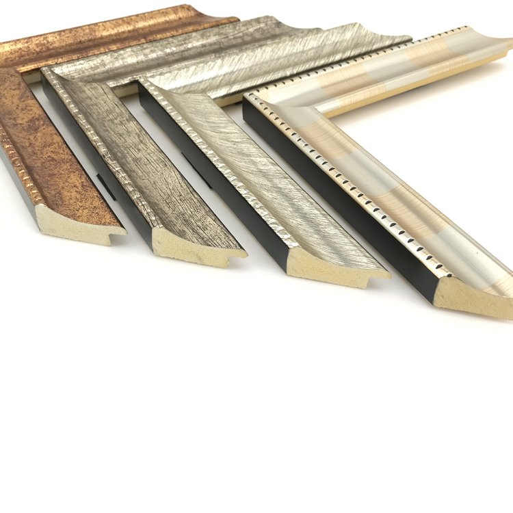 Custom Made Fashion Photo Frame Molding PS Frame Moulding