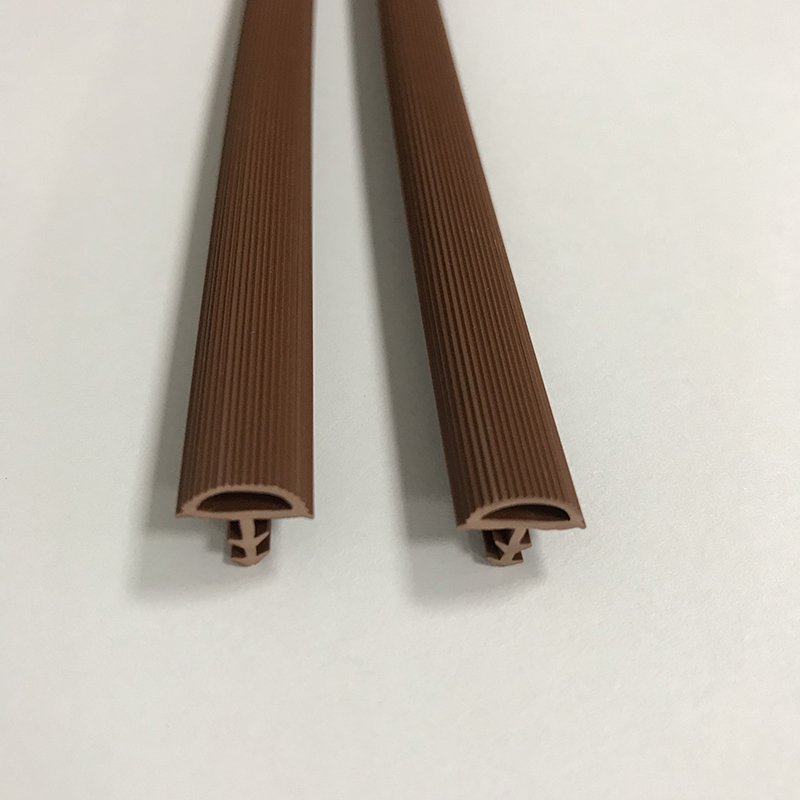 Free Sample Silicone Rubber Door Bottom Drop SealWindproof Sealing Strip for Wooden Aluminum Do Wooden Door Frame Seal