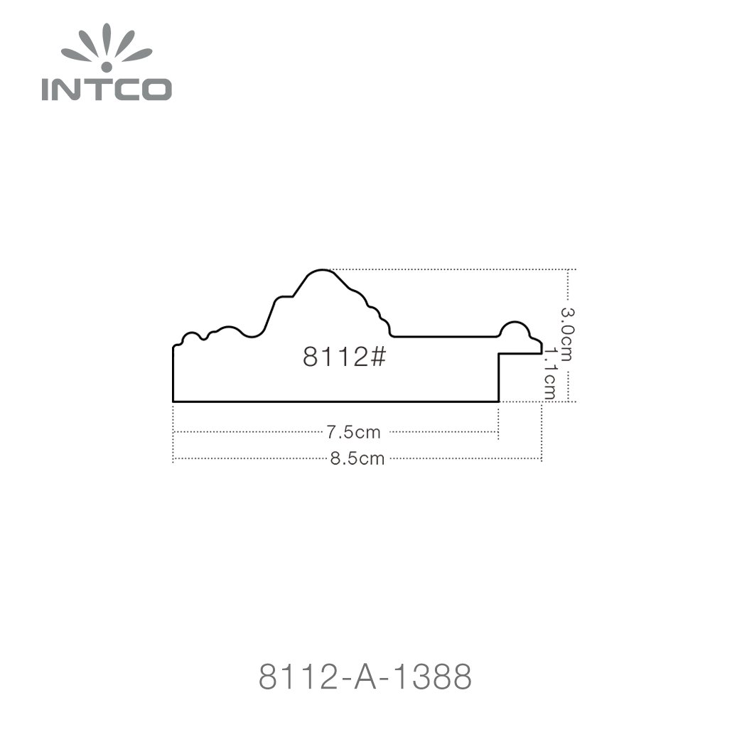 INTCO New Arrival Factory Wholesale Price Home Decorative Art Photo Picture Frame PS Moulding