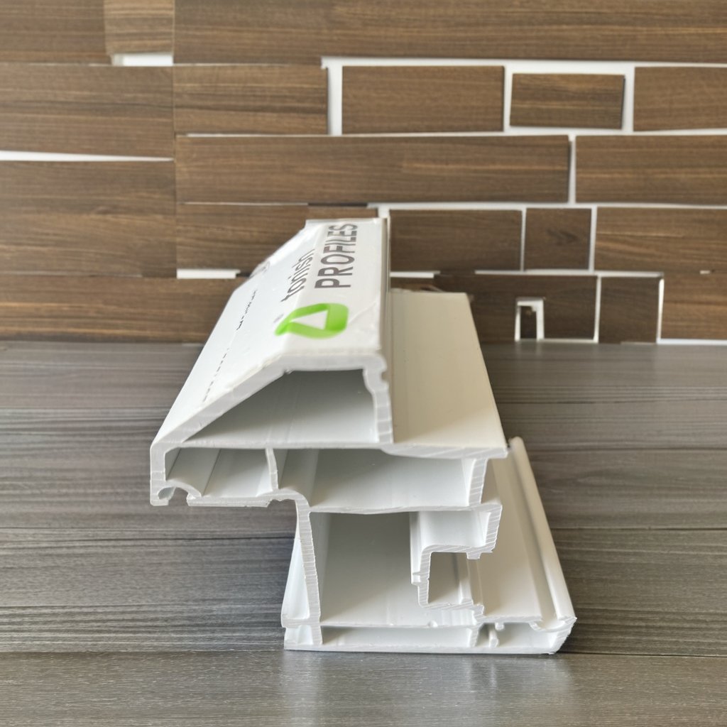 Residential Architecture Upvc Casement Type Plastic Window Frames Plastic Profiles for Buildings