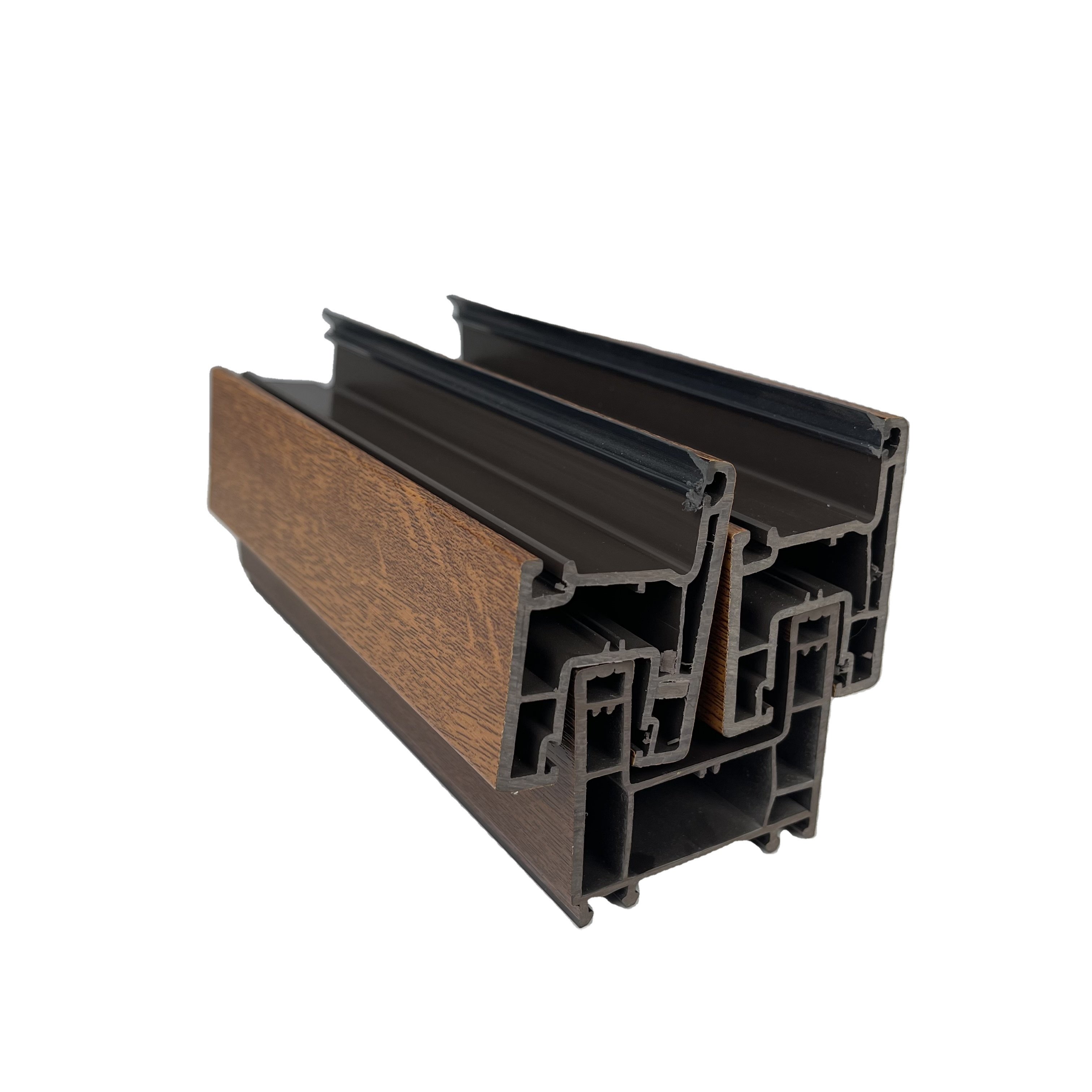 High Quality PVC & UPVC Casement Framing Lean Production Profiles OEM/ODM Plastic Extrusion Manufacturing for Building Moulding