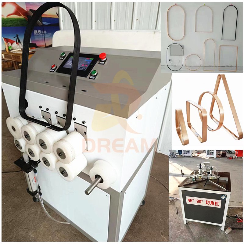 Photo frame moulding cutting machine arc aluminum profile bending machine