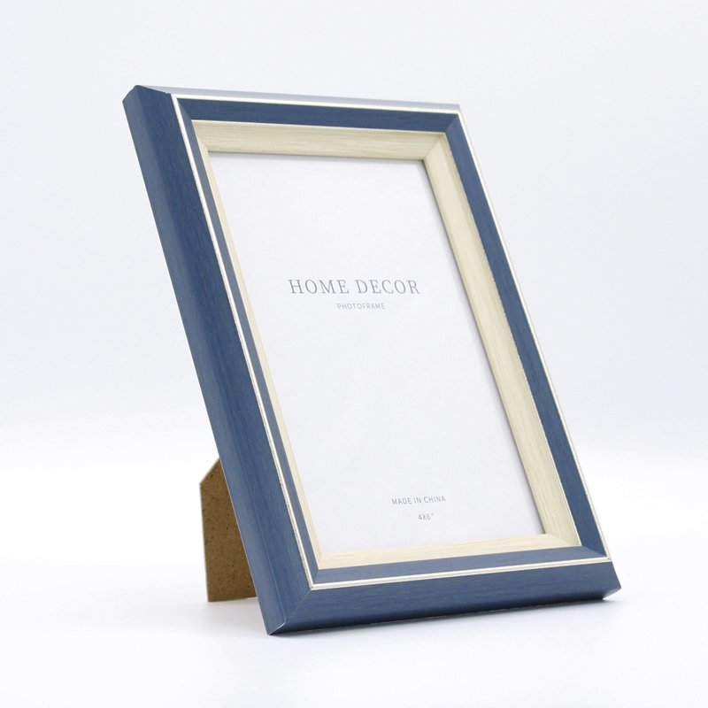 Custom Home Simple DIY Modern Plastic PVC Color Desktop Wall Hanging Picture Photo Frame