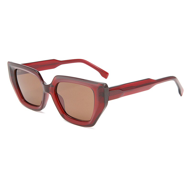 Popular Vintage Cat Eye Sunglasses High-End polarized UV Resistant Handmade Acetate Sun Glasses