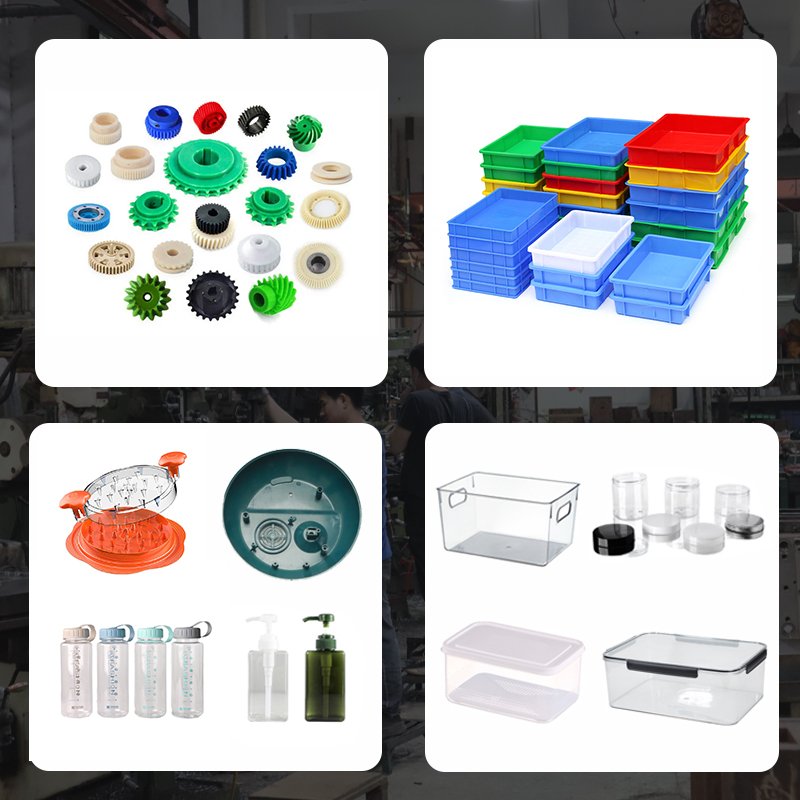 Thickened Plastic Frame Turnover Box Rectangular Rubber Frame Storage Box Integrated Injection Mold