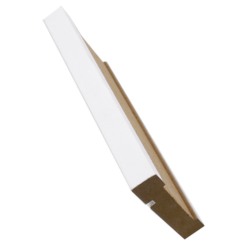 Modern Decorative White Gesso Primed Mdf Door Frame Moulding for Sales