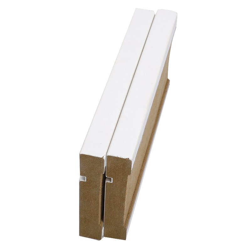 Modern Decorative White Gesso Primed Mdf Door Frame Moulding for Sales