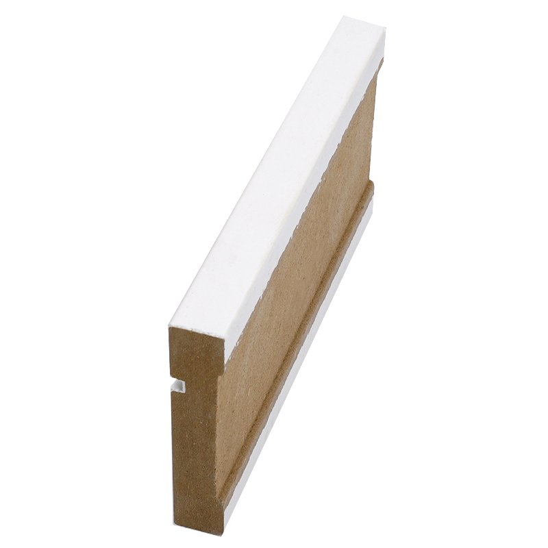Modern Decorative White Gesso Primed Mdf Door Frame Moulding for Sales