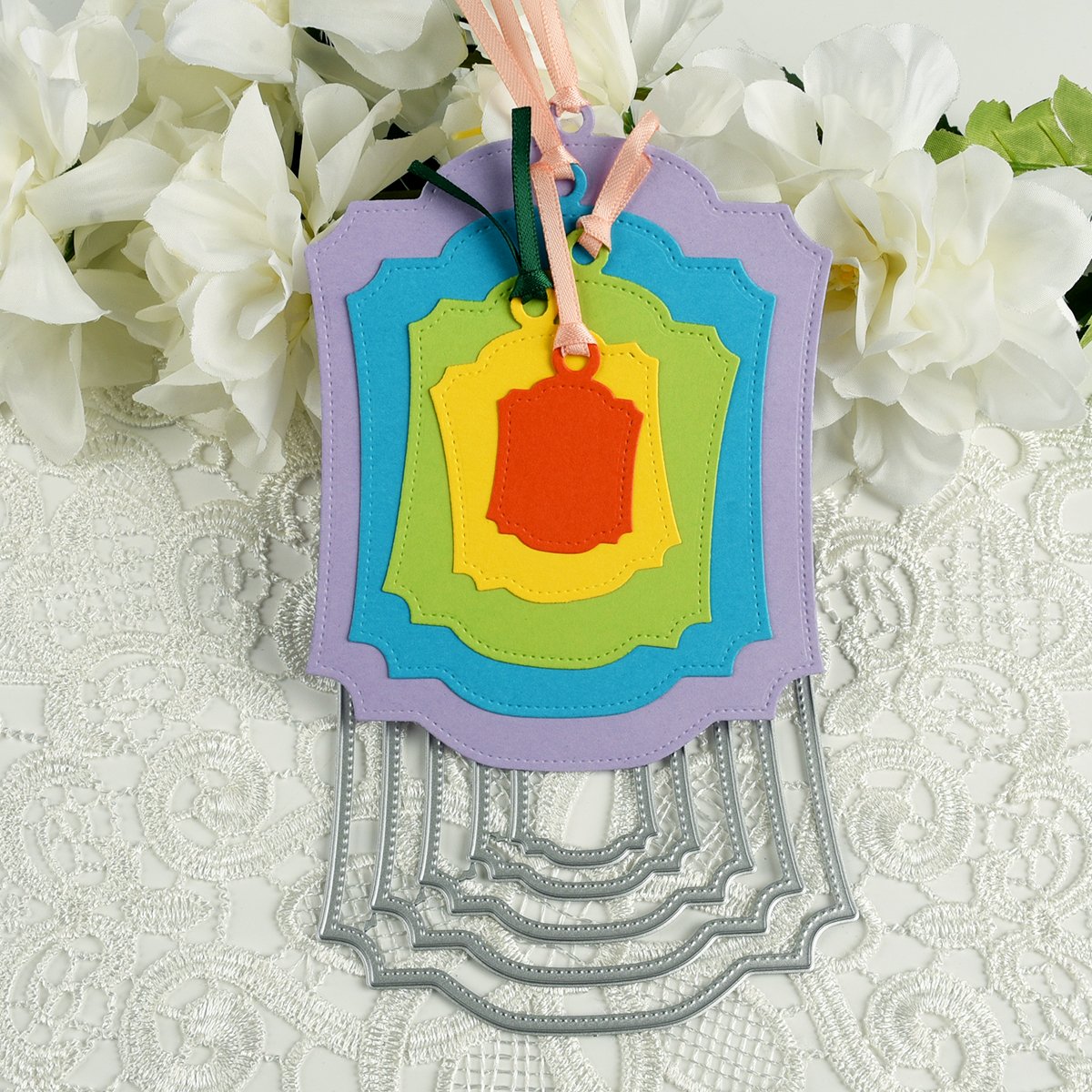 AAGU New Metal Cutting Dies Mould Scrapbooking Cutting Die Invitation Card Hand Frame Tag Craft Paper Scrapbooking Cutting Die