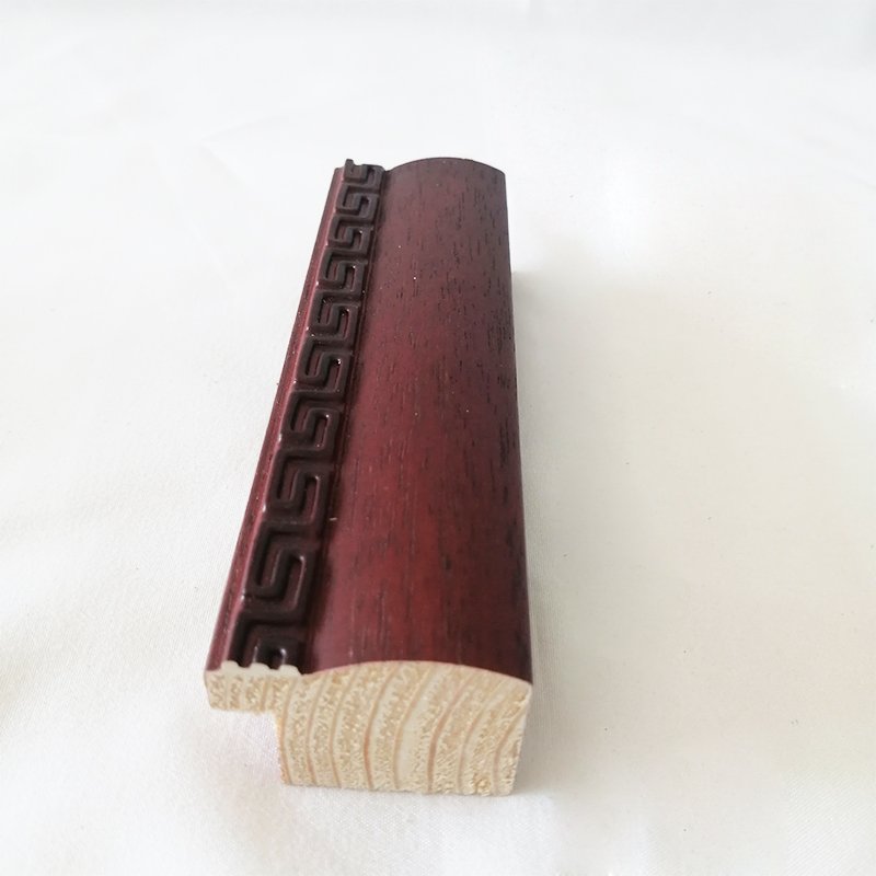 High quality free sample picture frame moulding solid wood frame moulding 40x30 mm wood frame moulding profile