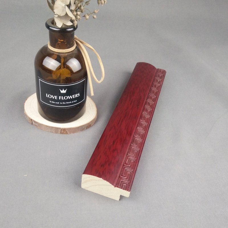 High quality free sample picture frame moulding solid wood frame moulding 40x30 mm wood frame moulding profile