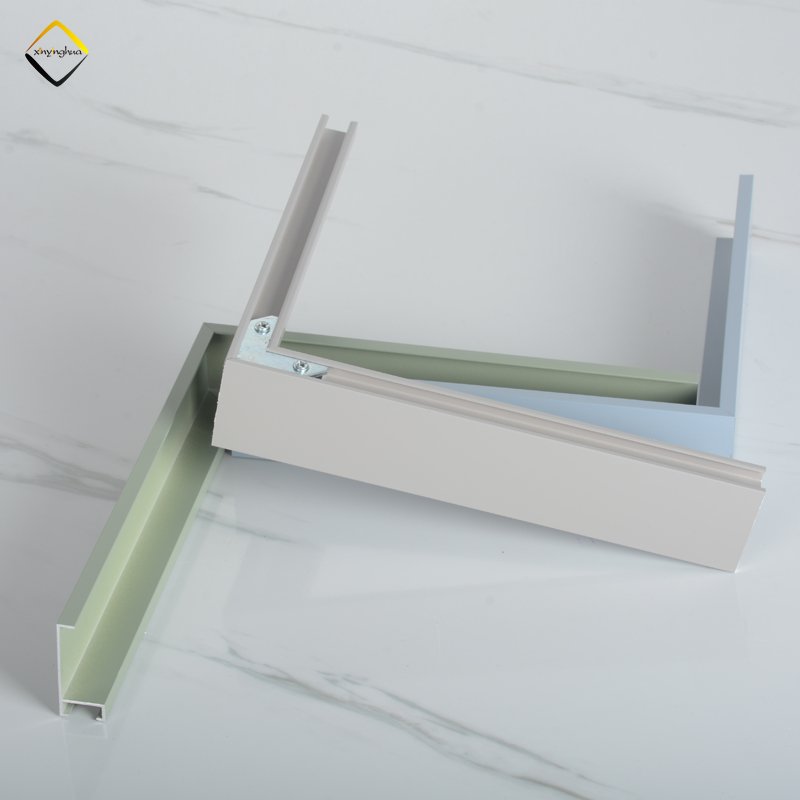 LB4006 Custom Size House Barber Shop Washroom Decor Metal Poster Frame Aluminum Photo Picture Frame Moulding Aluminium Profile