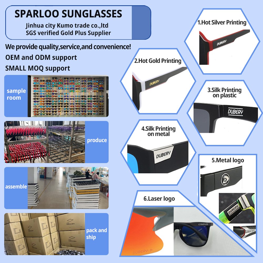 SPARLOO 6936 yellow New Arrival Men's Retro Square Metal Sunglasses European American Trendy Style Cross-Border Red Frame