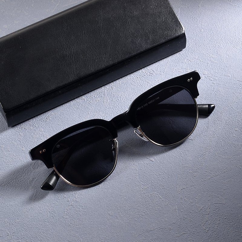 2024 Italian Sunglasses Women's Custom Glasses OEM Retro Mazzucchelli Acetate Cellulose Frame Glasses Sunglasses