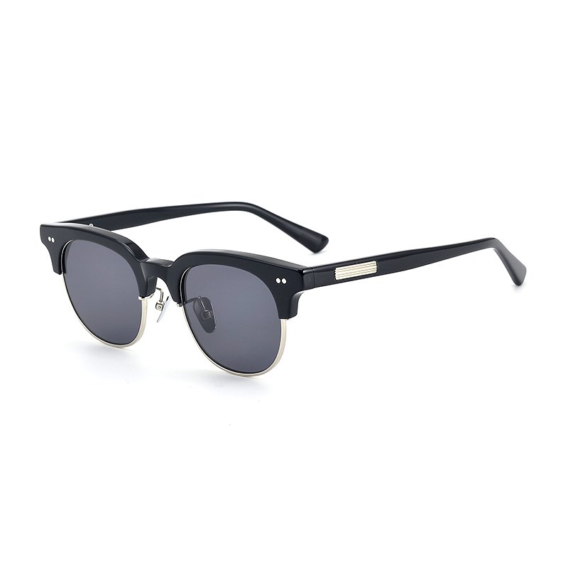 2024 Italian Sunglasses Women's Custom Glasses OEM Retro Mazzucchelli Acetate Cellulose Frame Glasses Sunglasses