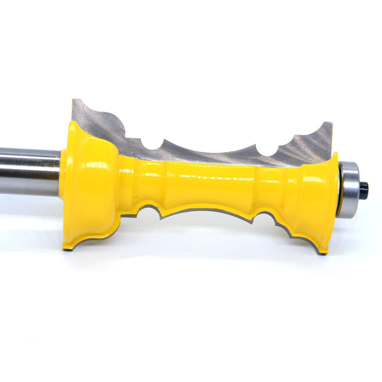 Crown Molding Router Bits Multi-mould Cutter Mitered Door Chair Rail Drawer Front Molding for Wood with Ball Bearing Guide
