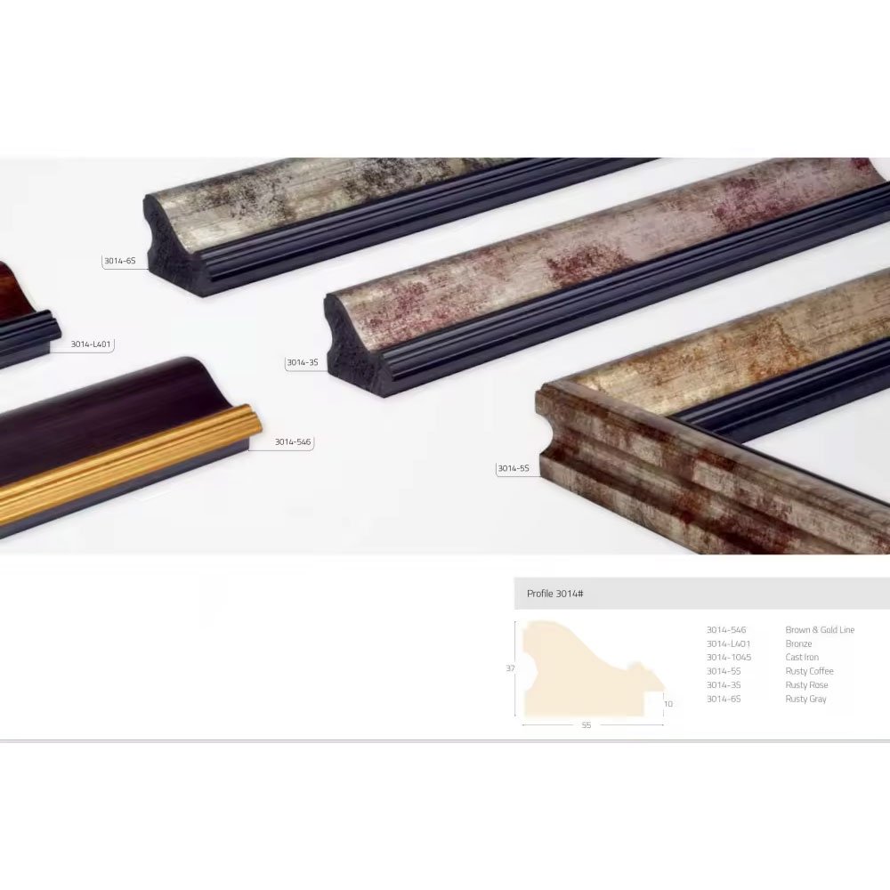 high-quality Custom Newly arrived Low price ps line skirting line picture frame mold