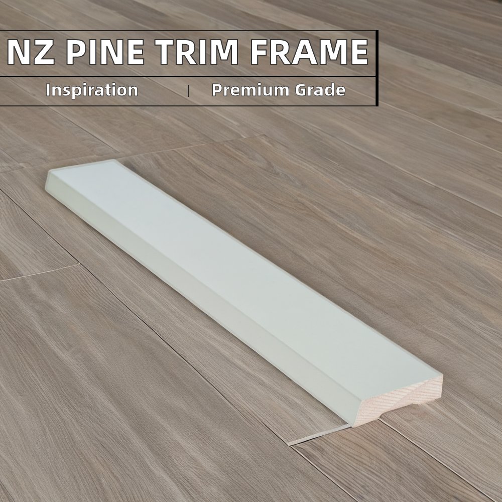 CA / LOSP H3 treated New Zealand Pine Trim Moulding Frame Casing Finger Jointed Primed Decorative Line Board