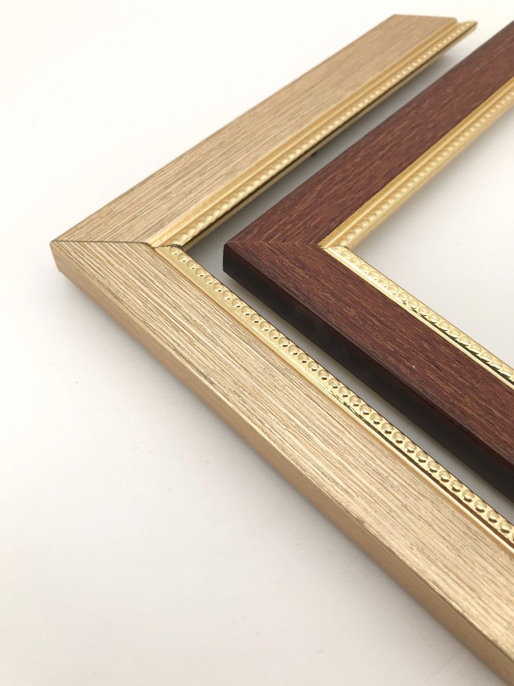 Ornate Decorative Cheap Small Picture Frames Plastic Wholesale PS Moulding Korea for Wall Art Carton Box Environment Friendly