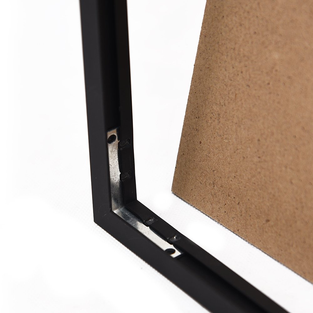 Wholesale Fashion Display Customize Brushed Metal Aluminum Wall Hanging Frame for Photo Picture